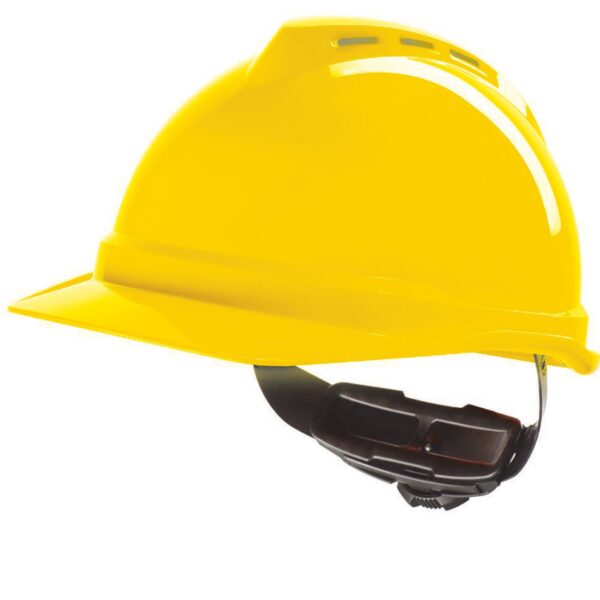 V-GARD 500 VENTED SAFETY HELMET YELLOW