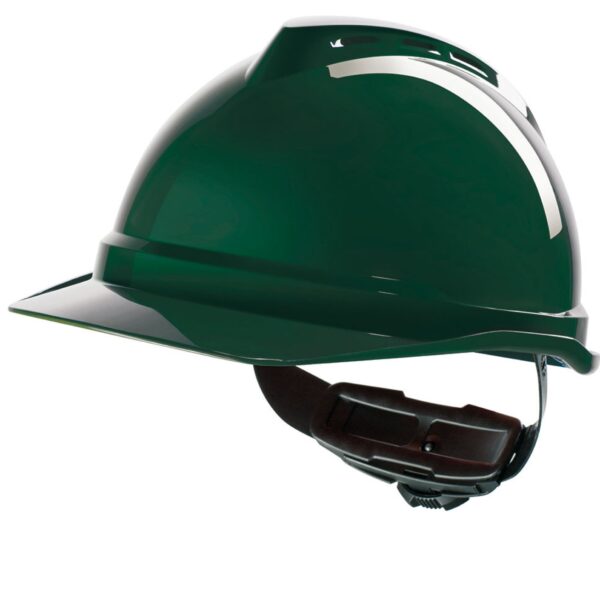 V-GARD 500 VENTED SAFETY HELMET GREEN