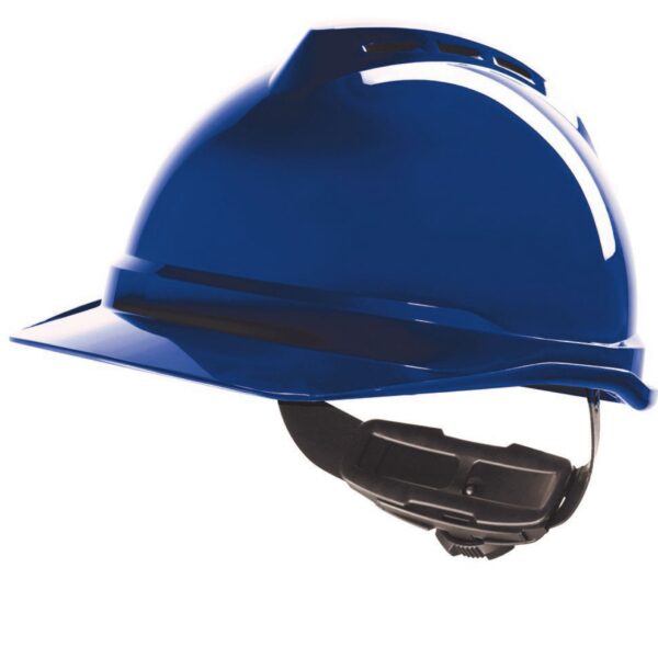 V-GARD 500 VENTED SAFETY HELMET BLUE