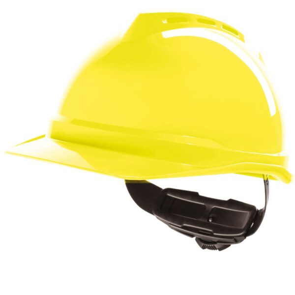 V-GARD 500 VENTED SAFETY HELMET HI VIS Y