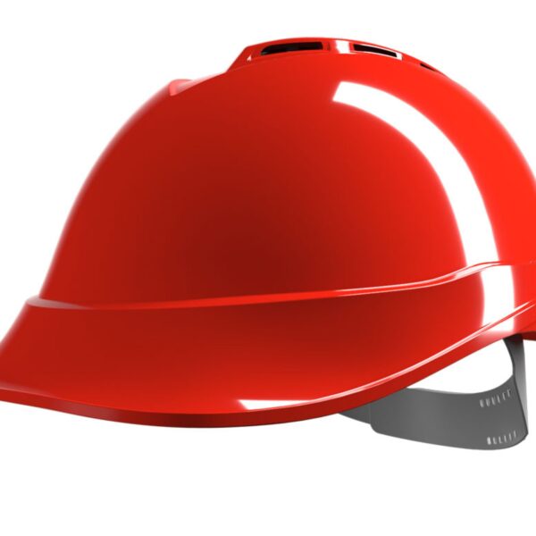 V-GARD 200 VENTED SAFETY HELMET RED