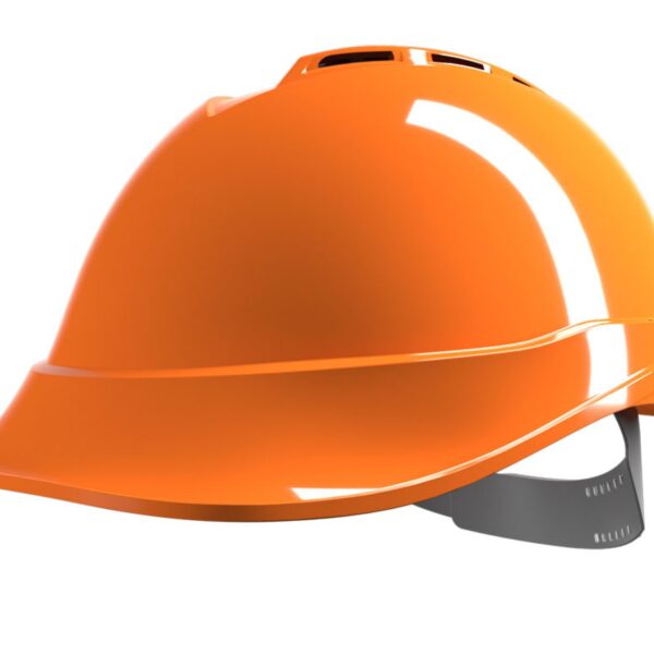 V-GARD 200 VENTED SAFETY HELMET ORANGE