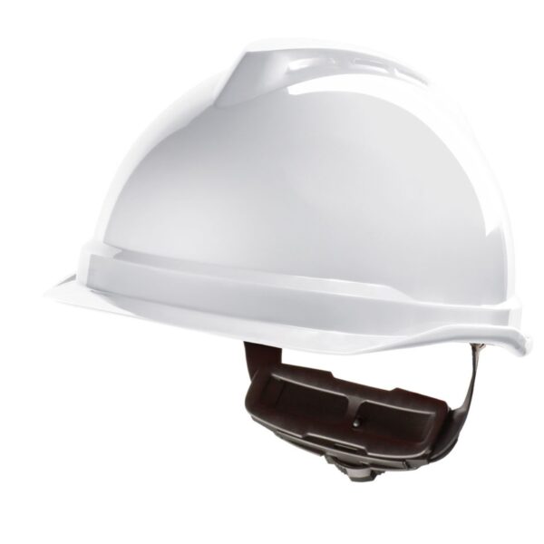 V-GARD 520 PEAKLESS SAFETY HELMET WHITE