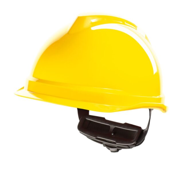 V-GARD 520 PEAKLESS SAFETY HELMET YELLOW