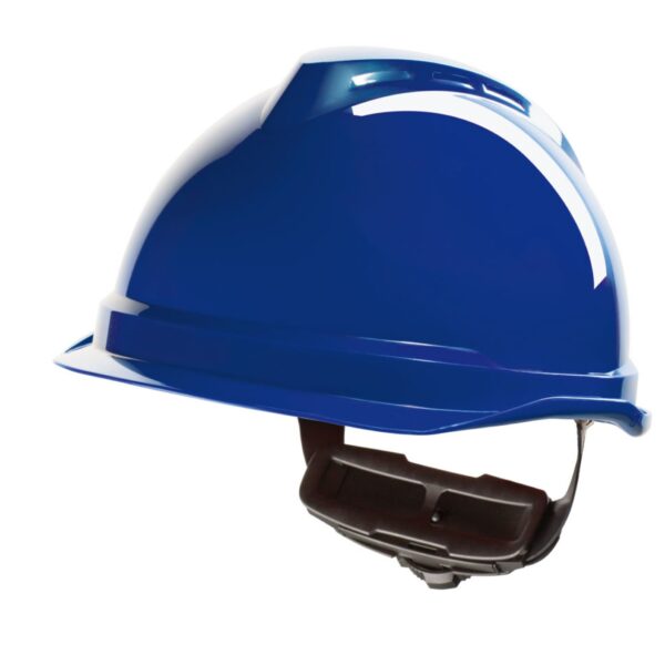 V-GARD 520 PEAKLESS SAFETY HELMET BLUE