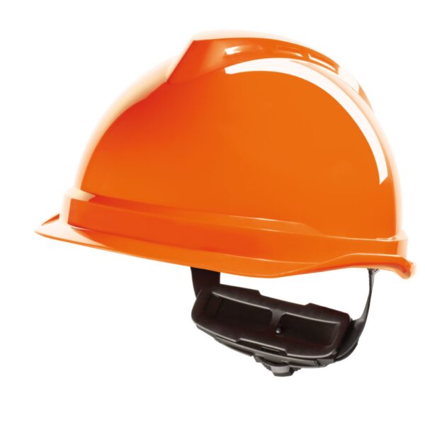 V-GARD 520 PEAKLESS SAFETY HELMET ORANGE