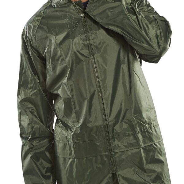 NYLON B-DRI JKT OLIVE L