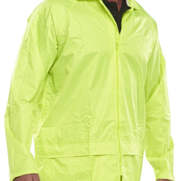 NYLON B-DRI JKT SAT/YELLOWXXXL