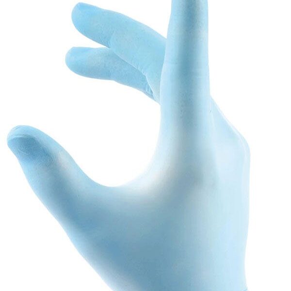 Nitrile Disp Glove PF Blue L