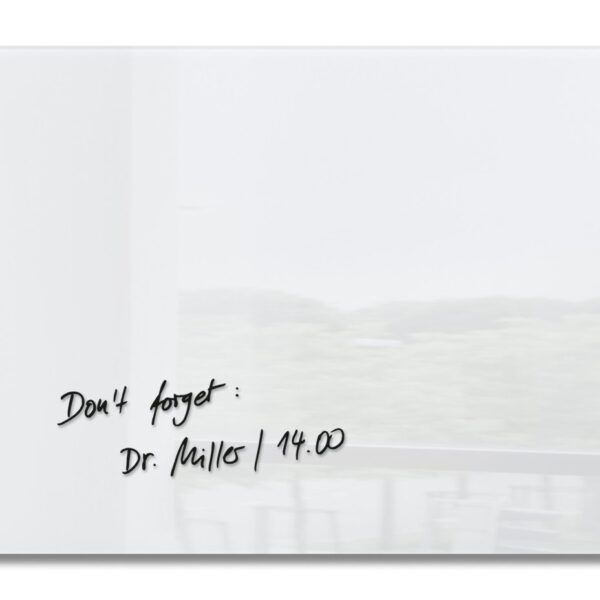 Glass whiteboard Artv white 130x55cm