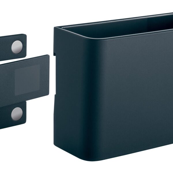 Pen pot M anthracite 12x94cm plastic