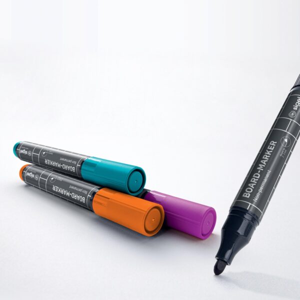 Glassb Mark black/turq/mag/or 4 pcs.