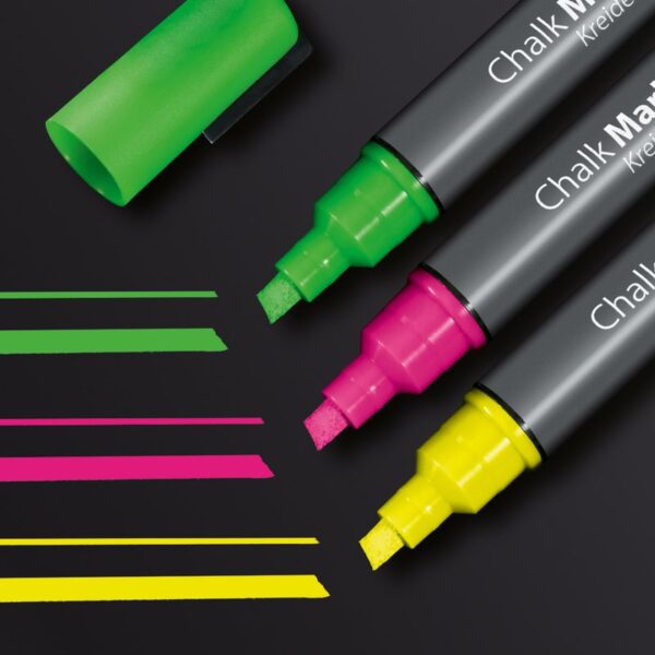 Chalk Mark 50 pink/gre/yell 3 pcs.