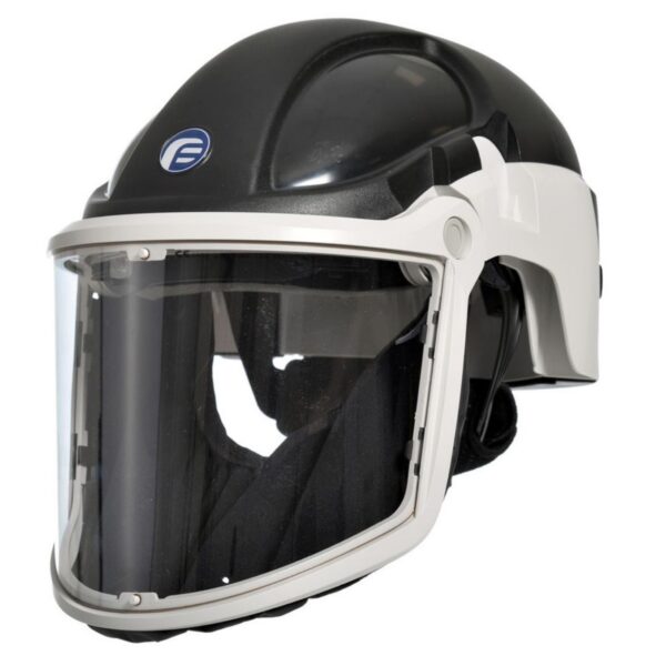 PF3000 HARD HAT (BLACK) PAPR CLEAR VISOR
