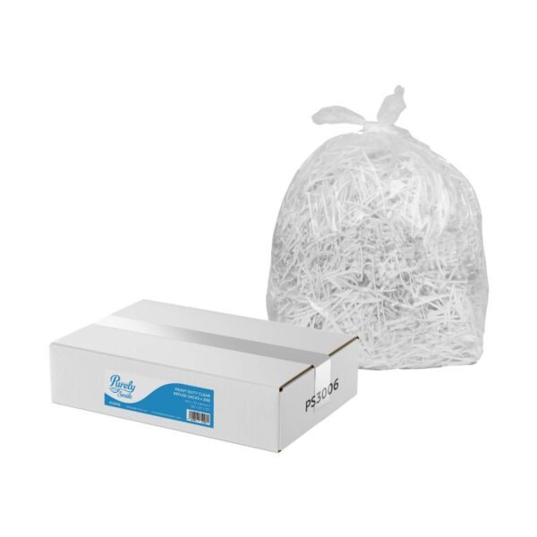 Clear Sacks 15kg Heavy Duty (200)