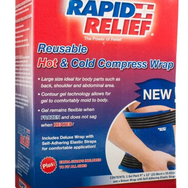 DELUXE REUSABLE HOT/COLD COMPRESS WRAP 9
