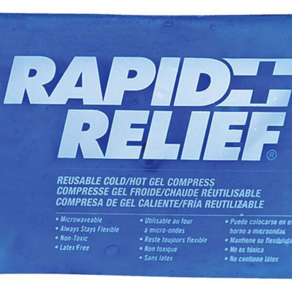 REUSABLE HOT/COLD GEL COMPRESS C/W CONTO