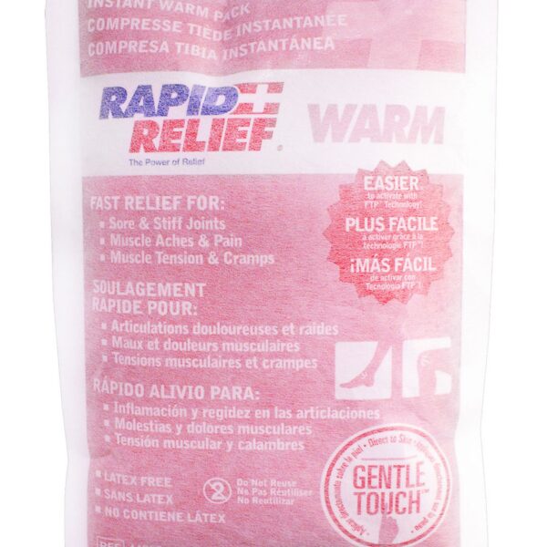 INSTANT WARM PACK C/W GENTLE TOUCH TECHN