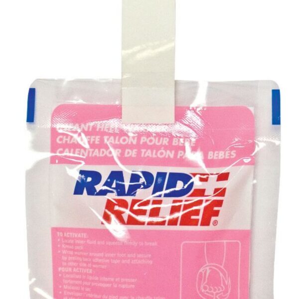 INFANT HEEL WARMER 3.75”x 5.5”