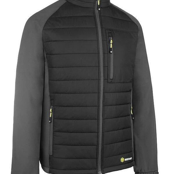 FLEX WORKWEAR PADDED JACKET Black/Grey 3