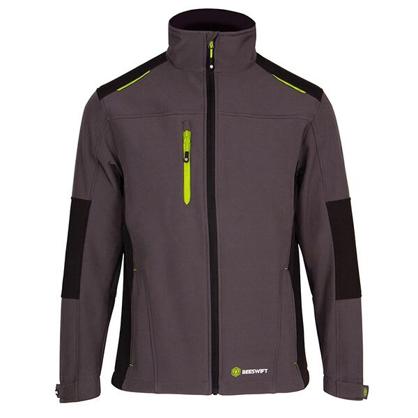 FLEX SOFTSHELL JACKET  TWO-TONE Grey Bla