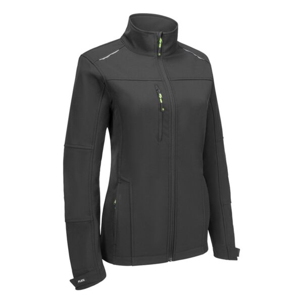 Flex Womens Softshell Jacket Black XXL
