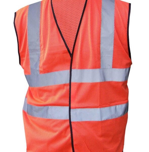 Hivis Mesh Vest Orange 6XL