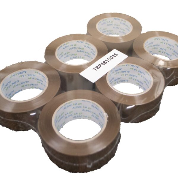 Buff BOPP Tape 48mm 150m 45mu