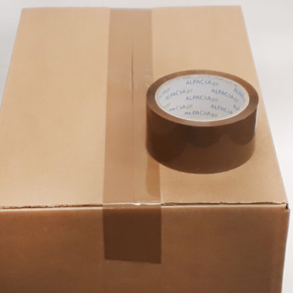 Buff BOPP Tape 48mm 66m 45mu