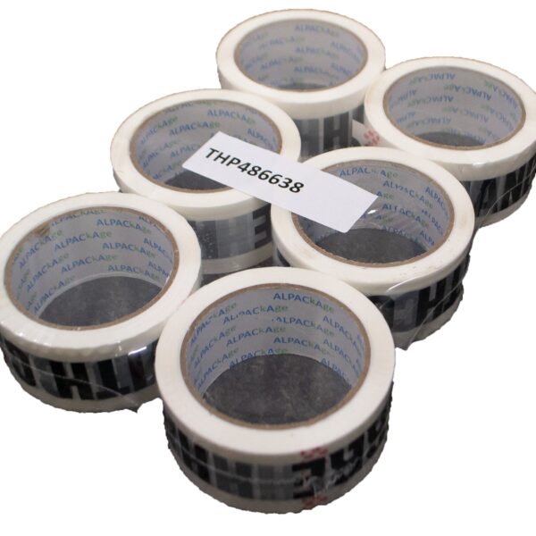 HANDLE WITH CARE Tape 48mm 66m BK/Wh
