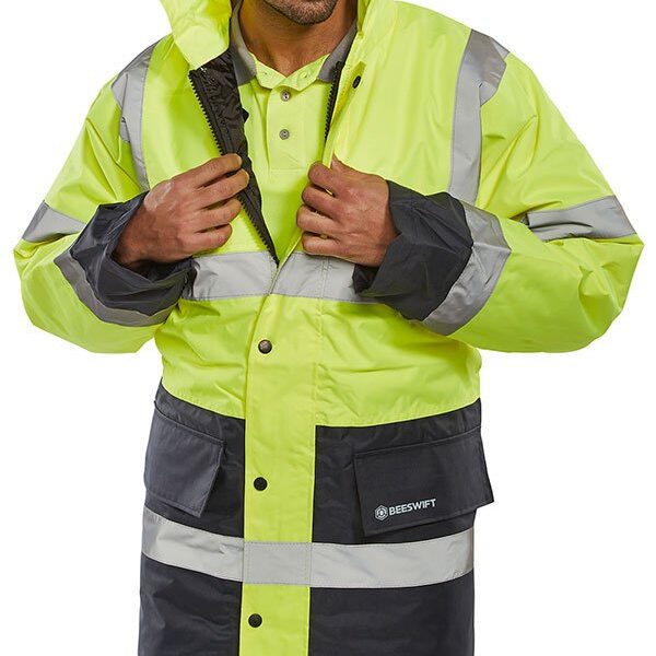 CONSTRUCTOR TRAFFIC Jacket TWO TONE FLEE