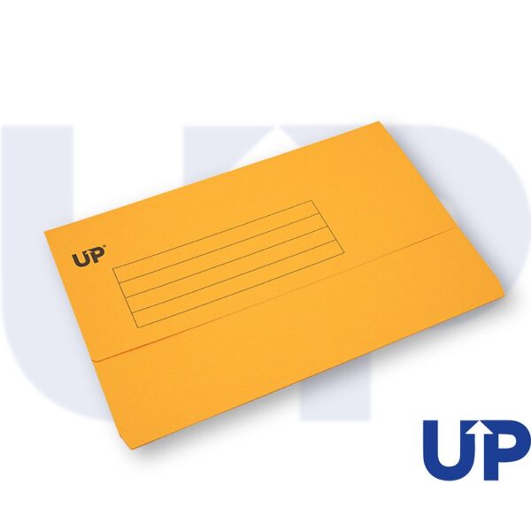 UP Half Flap Document Wallet Yellow (50)