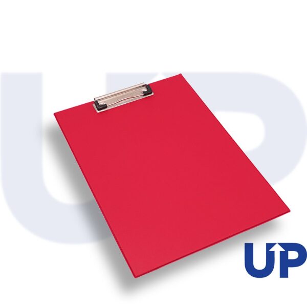 UP A4 PVC Clipboard Red (10)