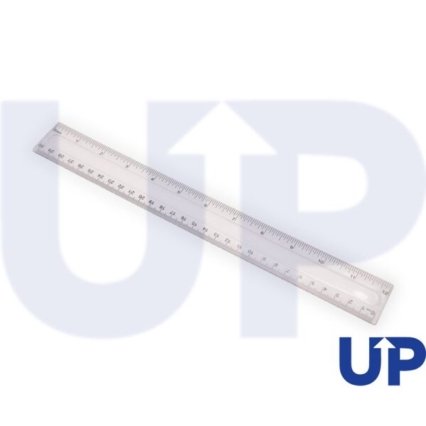 UP 300mm (12in) Ruler Clear (20)