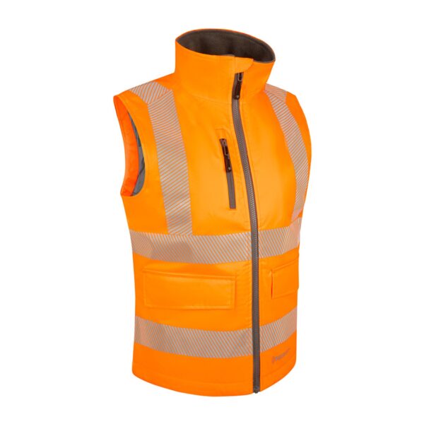 Womens Bodywarmer Flo Orange XXL (16)