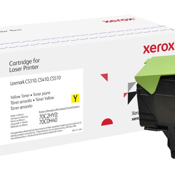 Xerox XET Lexmark 70C2HY0 Yellow Toner