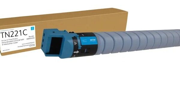 Everyday Reman Toner KM TN221C Cyan